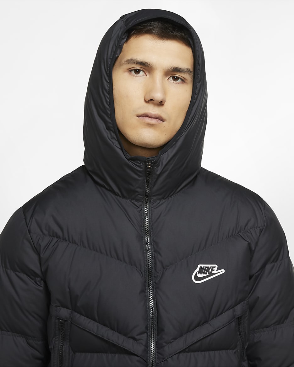 Nike sportswear windrunner down fill men's hooded jacket online